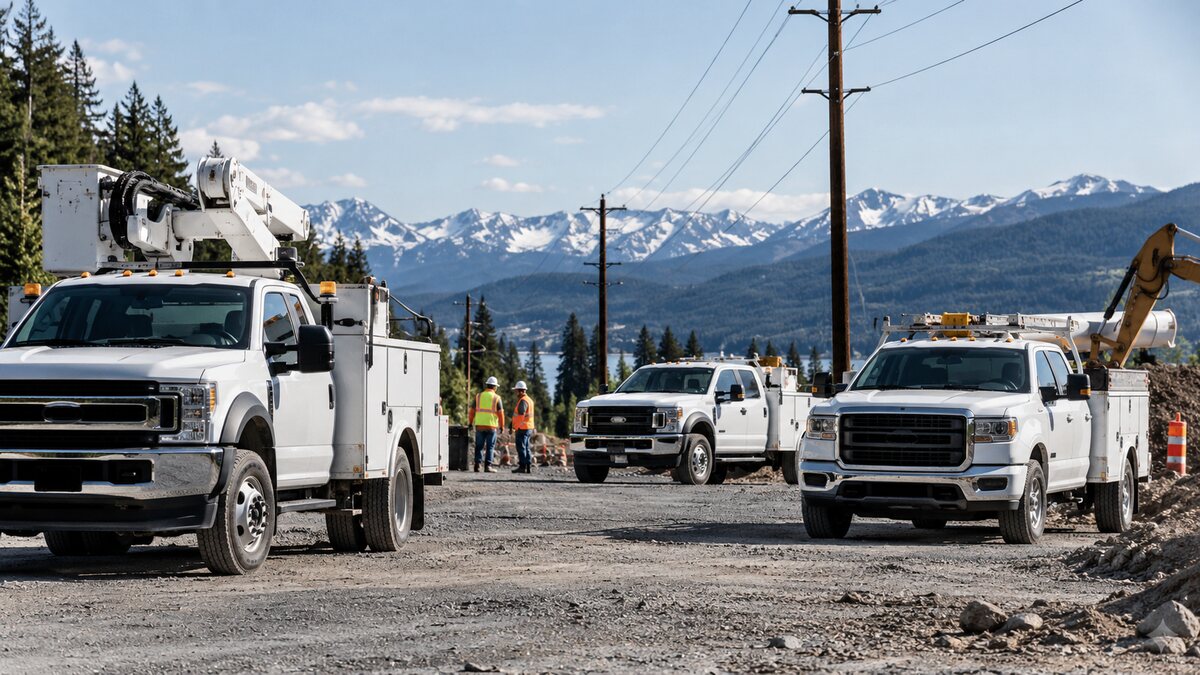 Fleet and work truck connectivity